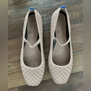 Rothy’s NIB Dusty Lilac Basketweave Max Square Mary Jane 7.5